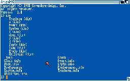 L'interfaccia a linea di comando di Amiga 1000 L'interfaccia a linea di comando di Amiga 1000
