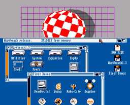 Gli schermi di AmigaOS erano traslabili in verticale Gli schermi di AmigaOS erano traslabili in verticale