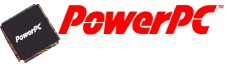 Il logo dei processori della famiglia RISC PowerPC Il logo dei processori della famiglia RISC PowerPC